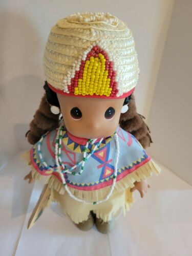 Precious Moments Native American Doll Collection Sioux "aquene" Limited Edition
