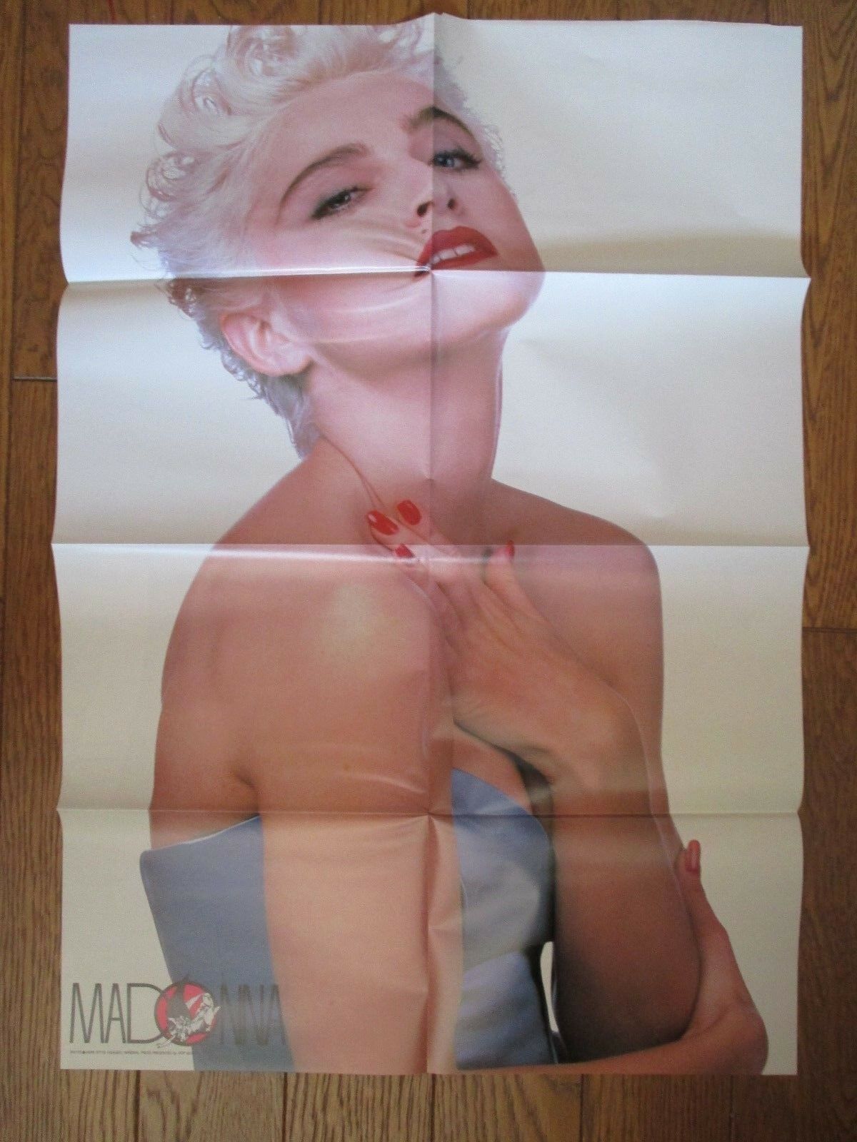 Madonna Japan Poster Appendix Of Pop Gear Music Magazine 1987 June Issue