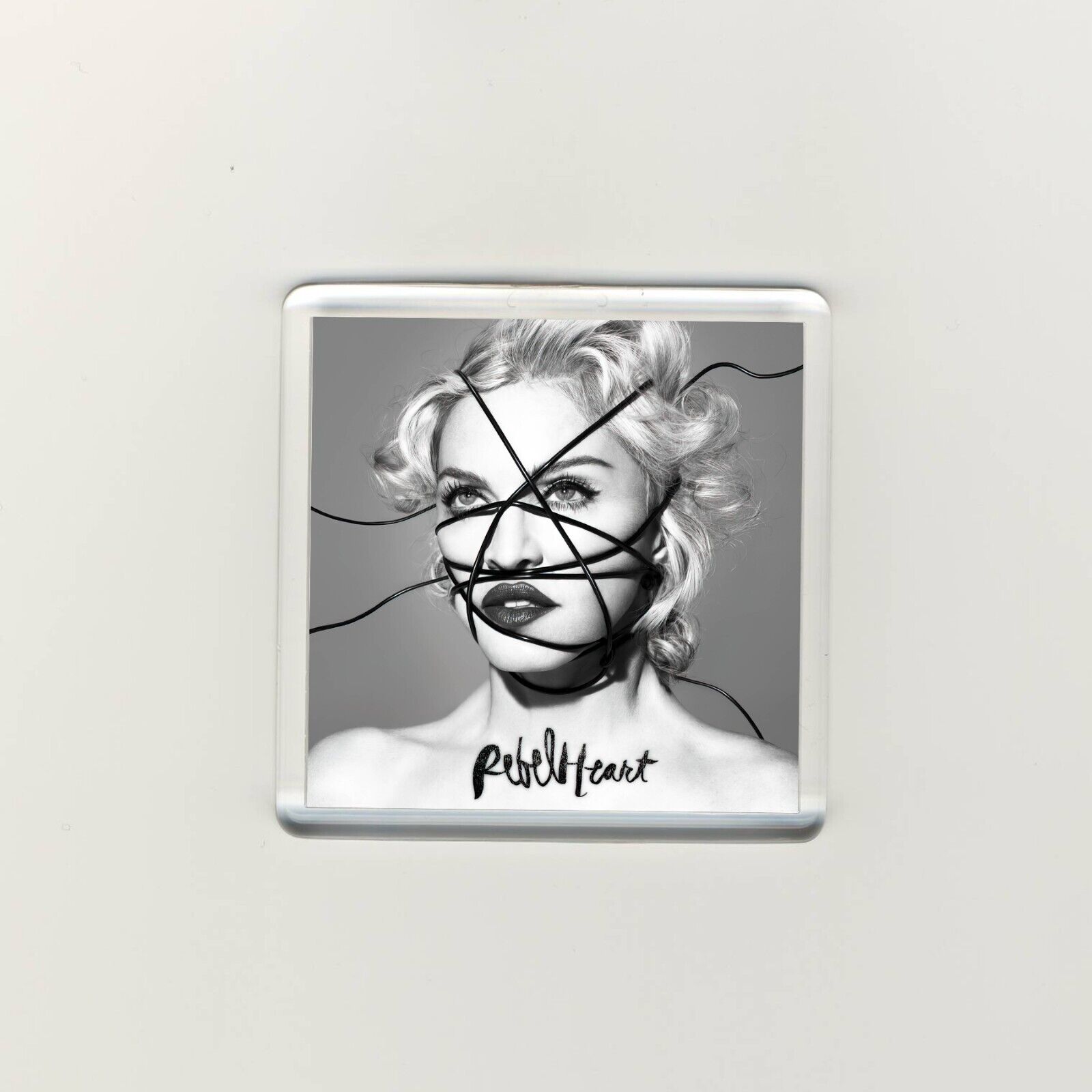 Madonna Rebel Heart Acrylic Fridge Refrigerator Magnet